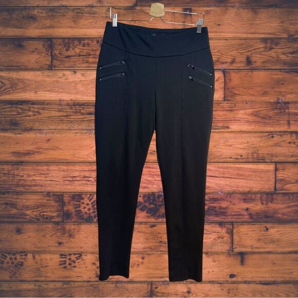Like An Angel Black Pull On Leggings 1X - Picture 1 of 4
